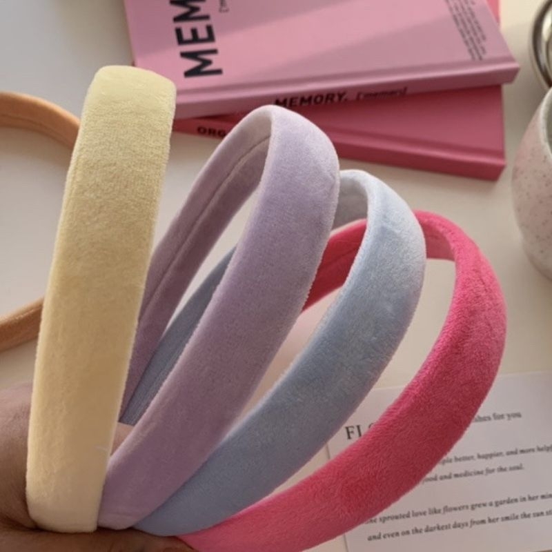 Cài Tóc Màu Trơn Vải Nỉ - CAI1315 - BCorner