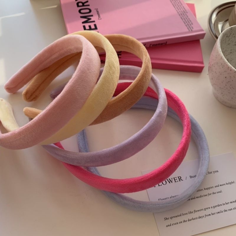 Cài Tóc Màu Trơn Vải Nỉ - CAI1315 - BCorner