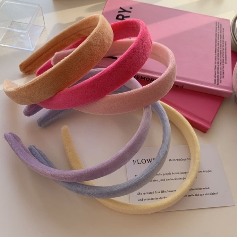 Cài Tóc Màu Trơn Vải Nỉ - CAI1315 - BCorner