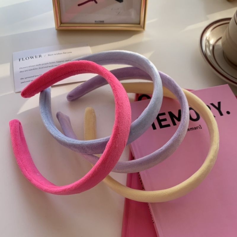 Cài Tóc Màu Trơn Vải Nỉ - CAI1315 - BCorner