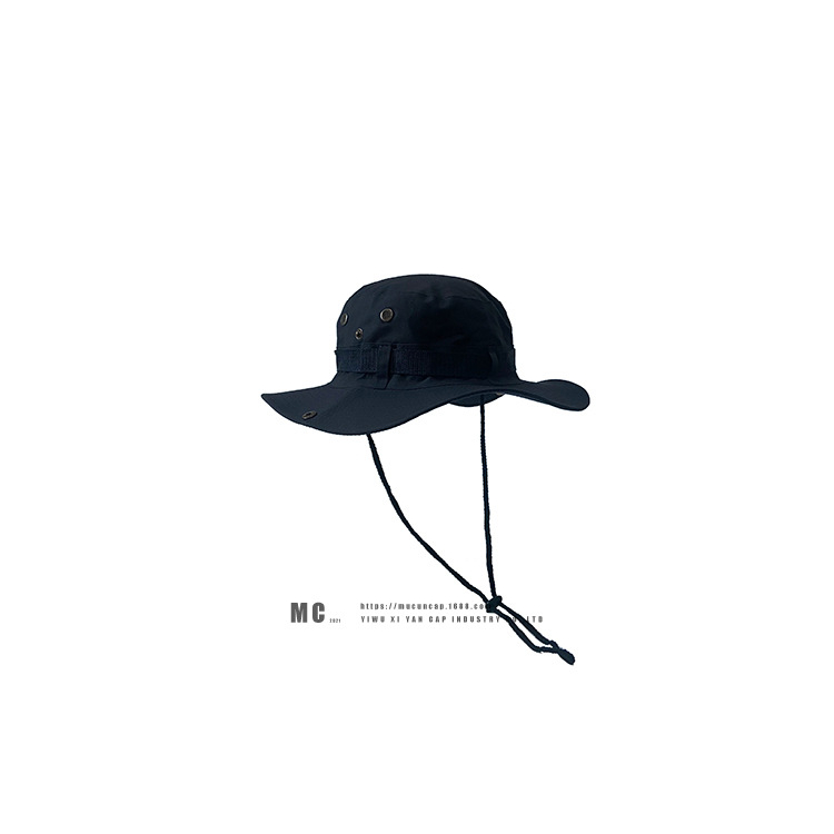 Mũ Tai Bèo Kaki Trơn Có Dây Buộc Phong Cách Nhật Hàn Y2K