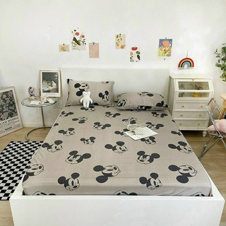Bộ Ga Gối Cotton Poly Mẫu DOREMON ĐÁNH ĐÀN