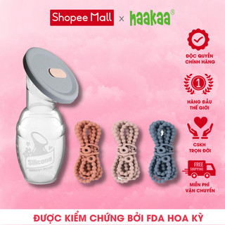 Cốc hứng sữa Gen.1100ml, nắp đậy và dây đeo Haakaa. Chất liệu silicone cao cấp, an toàn