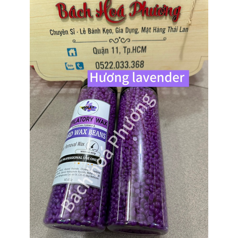 Sáp wax lông nóng dạng hạt hủ 400g Chính Hãng