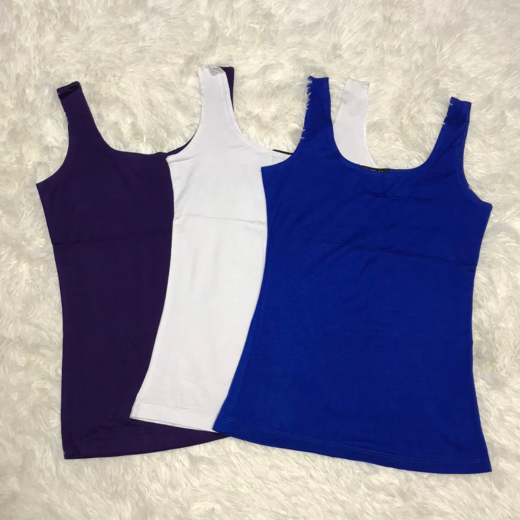 Áo hai dây nữ dáng ôm bản to- Áo sát nách ba lỗ nữ không tay dáng ôm thời trang co giãn, mềm mịn