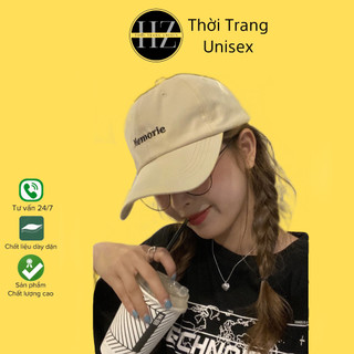 Mũ lưỡi trai dành cho cả nam và nữ thêu chữ Memorie