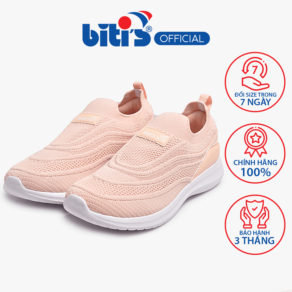 Giày Thể Thao Nữ Biti's Êmbrace BSW001500KEM