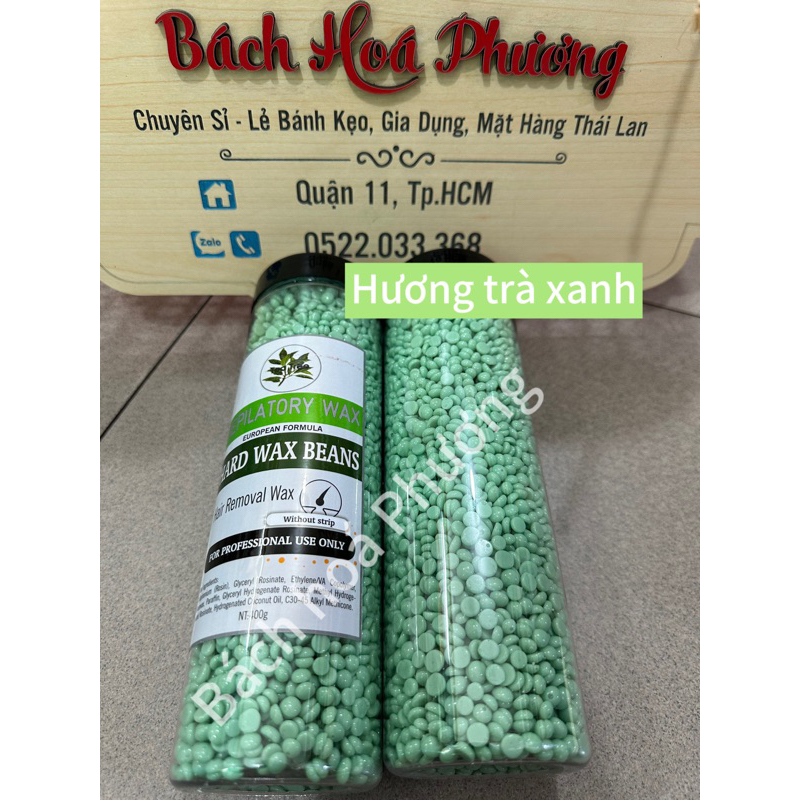 Sáp wax lông nóng dạng hạt hủ 400g Chính Hãng
