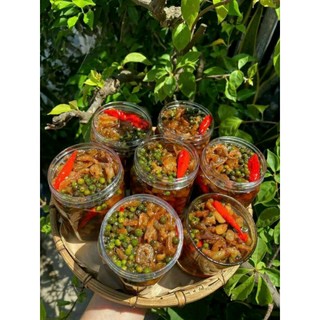 Kho quẹt tôm khô tóp mỡ 400gr