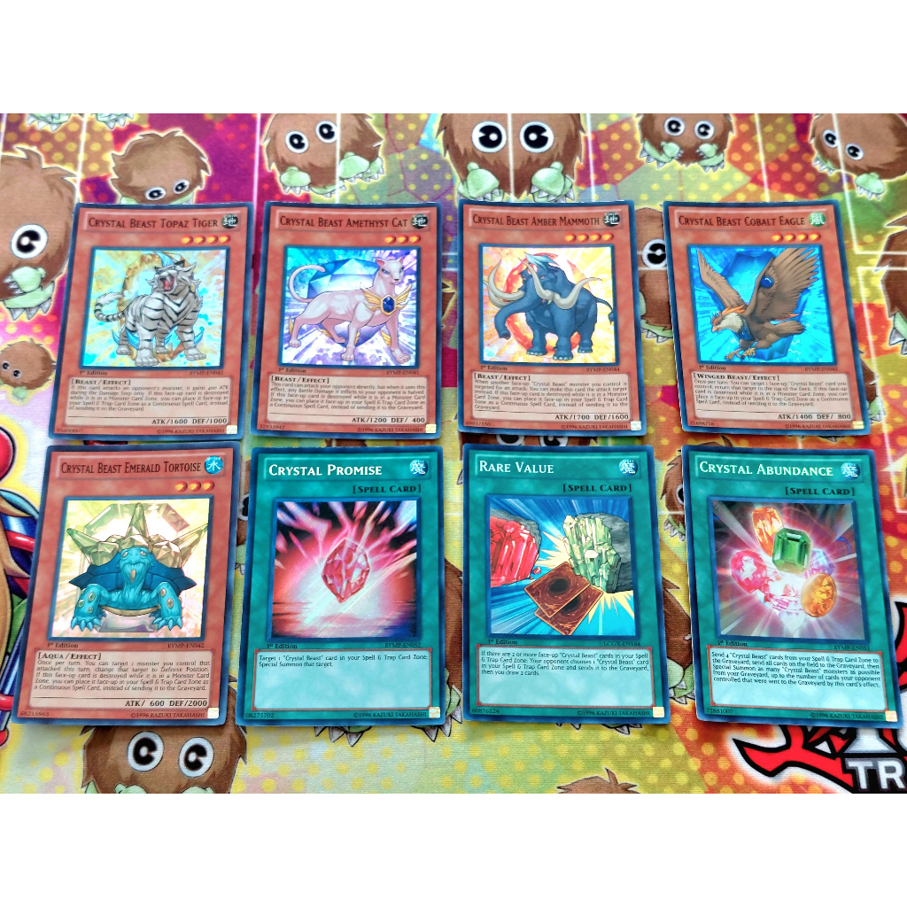 Set Thẻ Bài Mint90 Yugioh Crystal Beast Mini