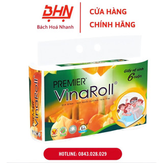 Lốc 6 Cuộn Giấy VinaRoll (Loại 2)