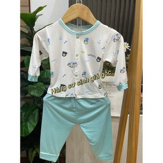 bộ dài unchi cúc giữa quần màu petit
