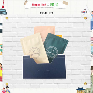 Bộ Trial Kit quà tặng BRITISH M