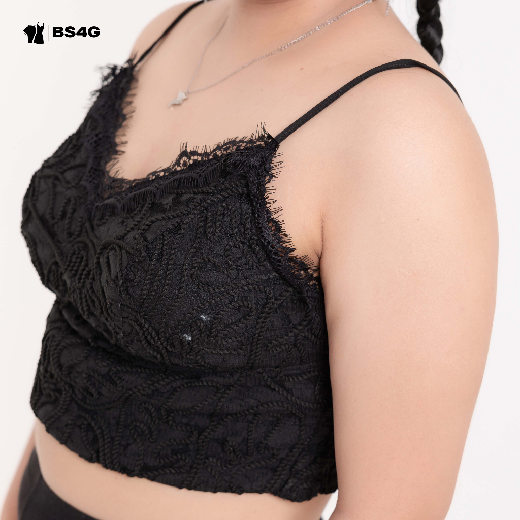 BRALETTE BIGSIZE HOA VĂN - BR001