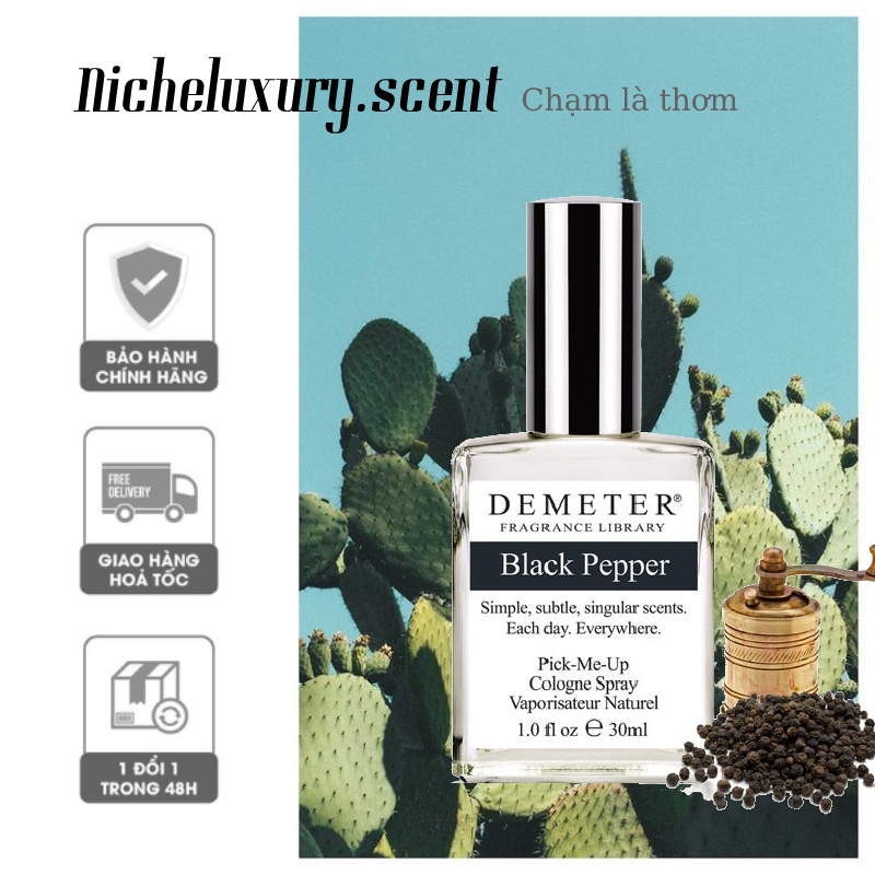 🅽🅸🅲🅷🅴 - Nước hoa Black Pepper by Demeter Cologne - 10мl
