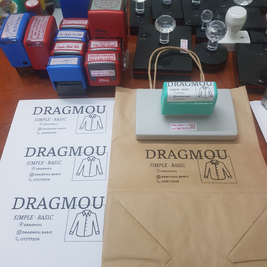 Dấu Flash Cỡ Lớn In Lên Hộp Carton, Túi Kraft, Túi Nylon, Bao Bì Gói Hàng