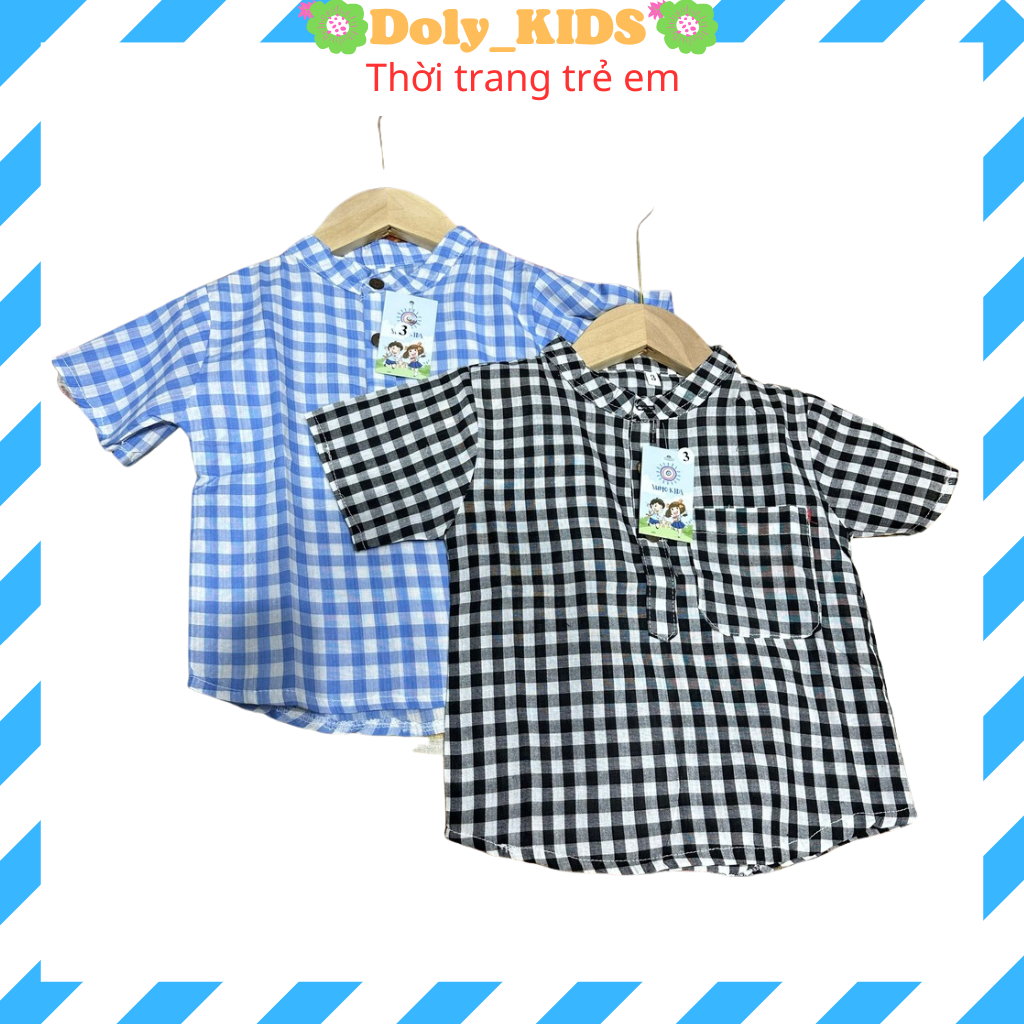 ÁO SƠ MI ĐŨI CHO BÉ