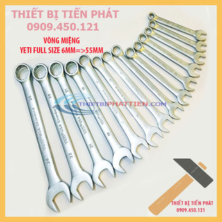 Cờ Lê Khóa Vòng Mệng YETI 8mm, 10mm, 11mm, 12mm, 13mm, 14mm, 15mm, 16mm, 17mm, 18mm, 19mm..29mm, 30mm, 32mm (Chính Hãng)