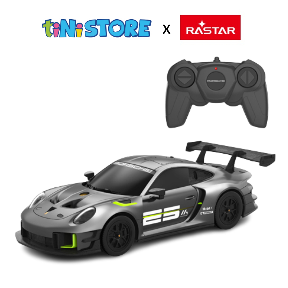 tiNiStore-Đồ chơi xe điều khiển 1:24 Porsche 911 Clubsport Rastar 99700