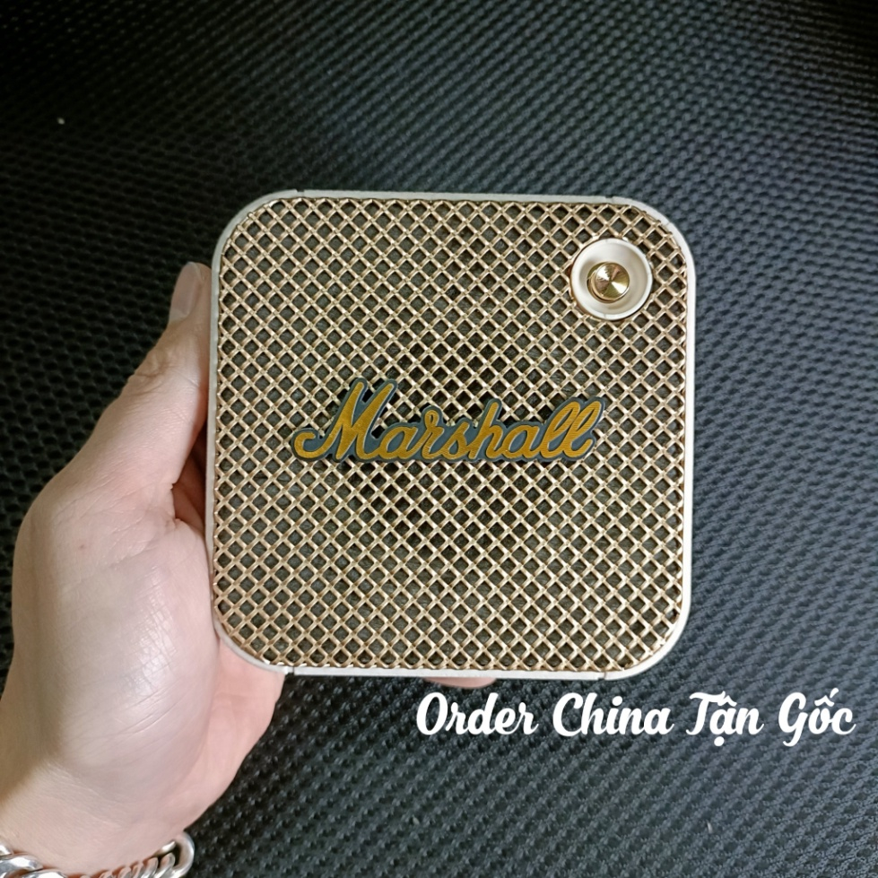 Loa bluetooth mini Marshall willen không dây bass mạnh cho điện thoại máy tính laptop pc giá rẻ bass treble hay