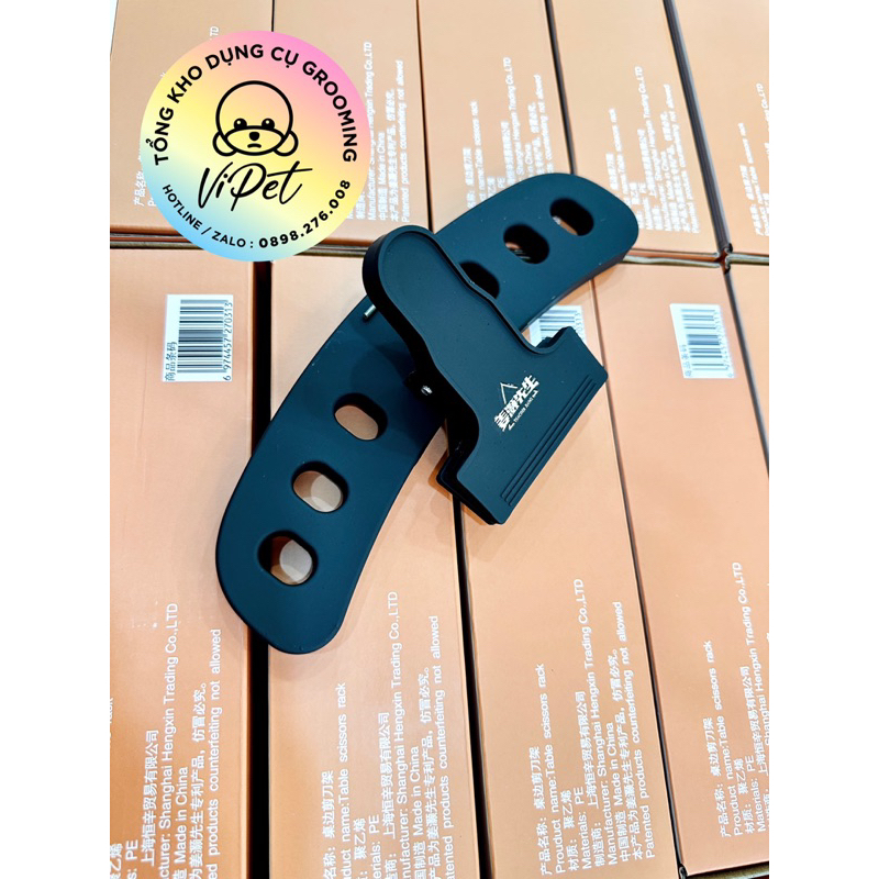 KẸP BÀN CẮM KÉO Mr.Jiang - ĐỰNG 6 KÉO - VIPET KHO DỤNG CỤ GROOMING