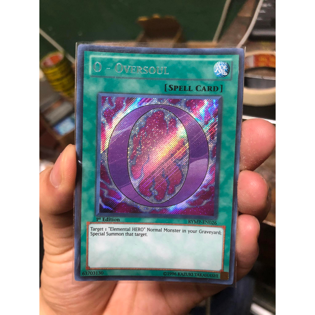 Thẻ bài Yugioh OCG chính hãng "O - Oversoul" ( RYMP-EN026 )