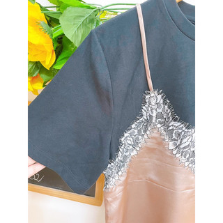 Đầm Dáng Dài, Lụa Phối Thun, Hiệu Dazzle, 2hand