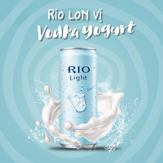 Rio Cocktail vị Vodka sữa chua (330ml/lon)