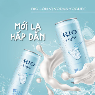 Rio Cocktail vị Vodka sữa chua (330ml/lon)