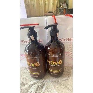Gội xả hdv6 cặp 800mlx2, thơm mền ngay lần đầu sử dụng