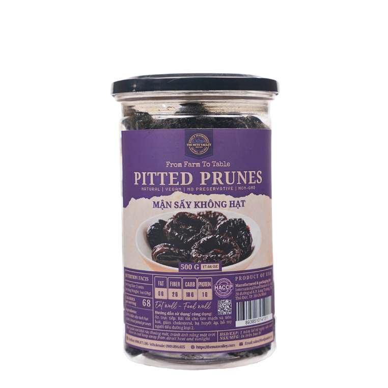 Mận Sấy Không Hạt-SEEDLESS PRUNE The Nuts Valley