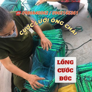 Lưới lồng bắt tôm cua cá, lưới bát quái, lưới cước đúc