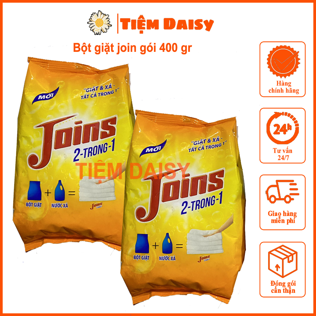 Bột giặt joins 2 in 1 gói 720gr
