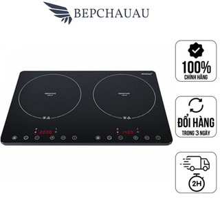 Bếp từ đôi steba ik650 slim, bếp từ âm, công suất 3400w, nhập đức, bh 12 tháng, bepchauau