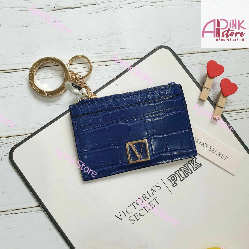 Ví đựng Card, Móc khóa Balo, Kẹp tóc Victoria Secret chính hãng