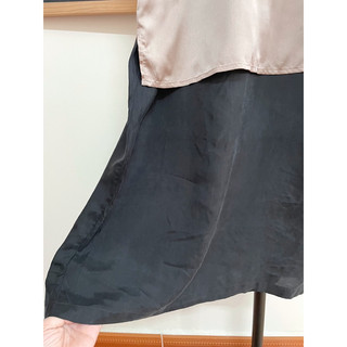 Đầm Dáng Dài, Lụa Phối Thun, Hiệu Dazzle, 2hand