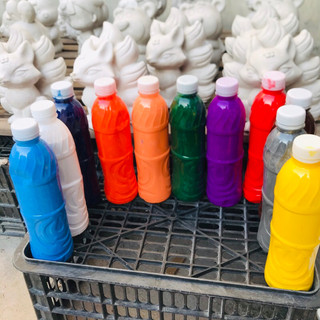 màu chai tô tượng thạch cao 500ml