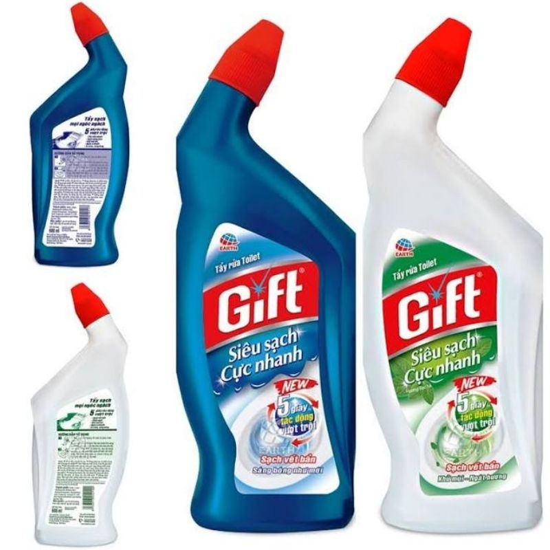 Tẩy Toilet Gift  - Siêu sạch tươi mát 600ml