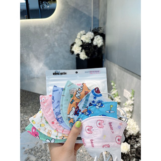 Khẩu trang 5d lụa cao cấp cho bé từ 0-9 tuổi