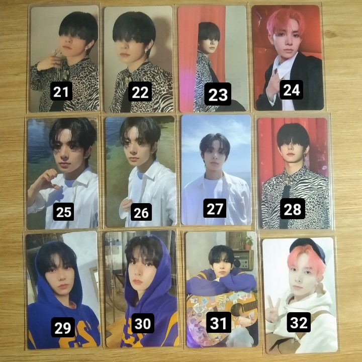 Card ảnh thẻ chính hãng Heeseung Enhypen có video check