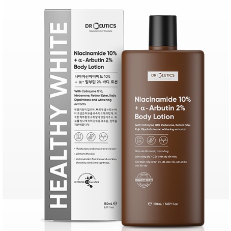 DRCEUTICS Sữa Dưỡng Thể Trắng Da DrCeutics Body Lotion Healthy White