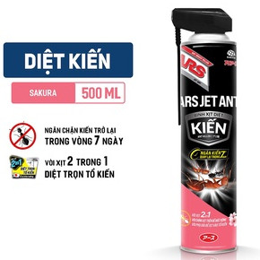 Bình xịt diệt kiến ars jet ant 550ml, diệt trọn tổ kiến ngăn kiến 7 ngày