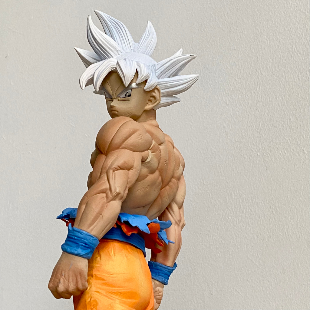 Mô hình Goku Ultra instinct cao 33Cm - Goku bản năng vô cực có 2 tay thay thế cực nét - dragonball super figure