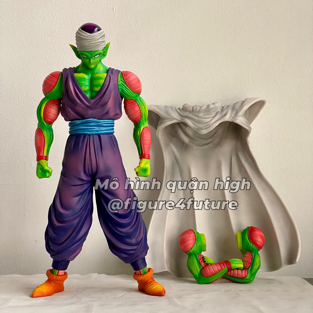 Mô hình đại ma vương Piccolo cao 32CM cực đẹp - Piccolo dragonball figure có 2 bộ tay thay thế