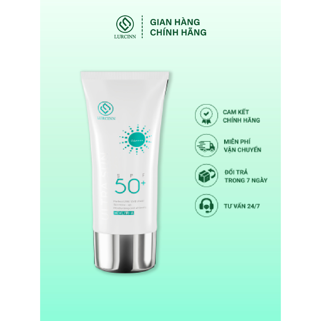 Kem chống nắng vật lý Lurcinn Ultrasun SPF 50+ 60g