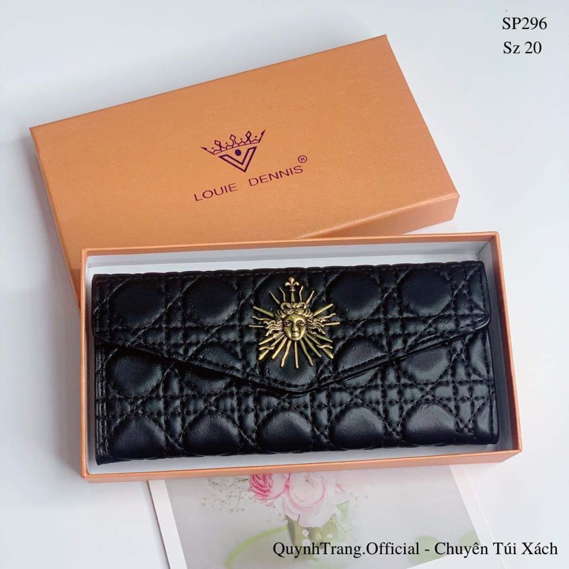 Ví nữ dài full box nhiều ngăn cao cấp