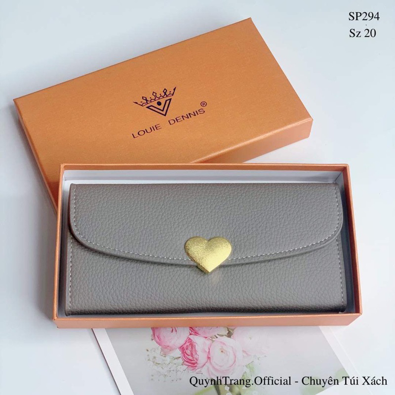 Ví nữ dài full box nhiều ngăn cao cấp