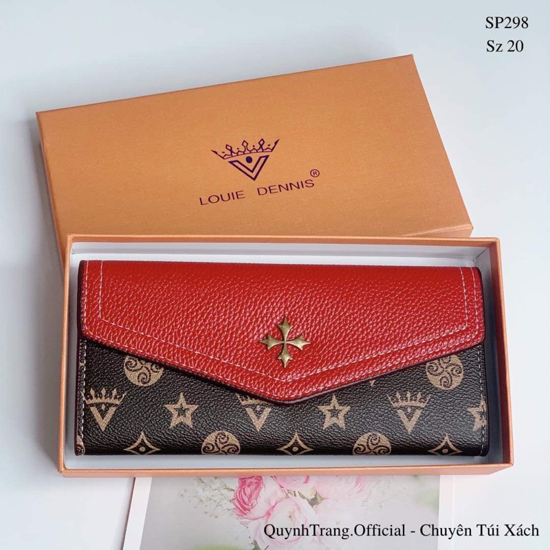 Ví nữ dài full box nhiều ngăn cao cấp