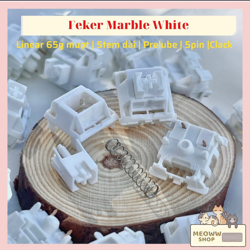 [SALE]Switch Feker marble cho bàn phím cơ giá rẻ