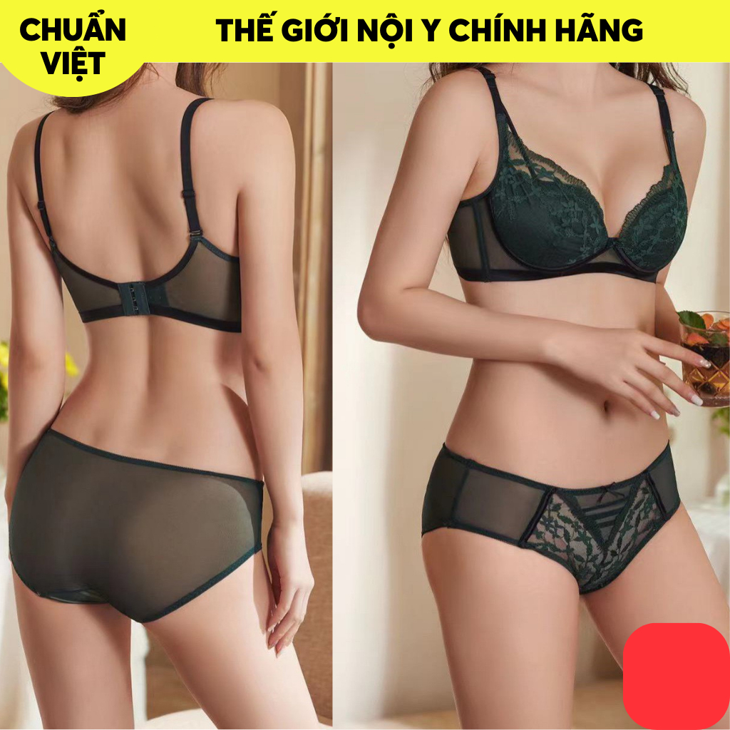Bộ Đồ Lót Nữ - Áo và Quần MB Mabelle Ren Thêu Quyến Rũ MB-5929
